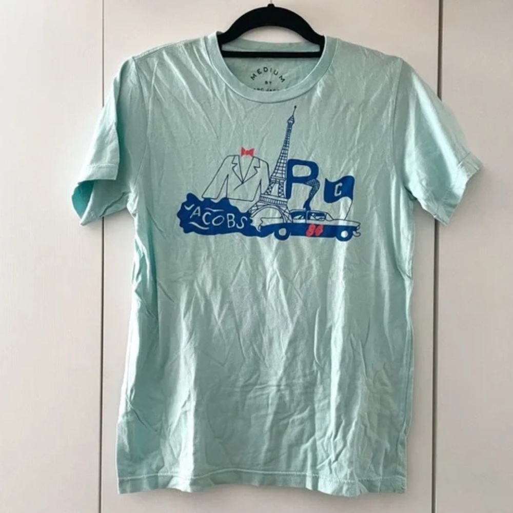 Marc Jacobs vintage Light Blue Graphic T-Shirt